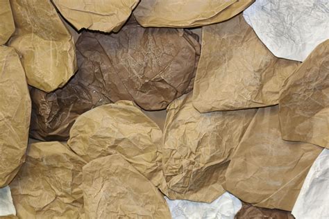 how to make fake rocks from paper bags|diy brown paper rocks.